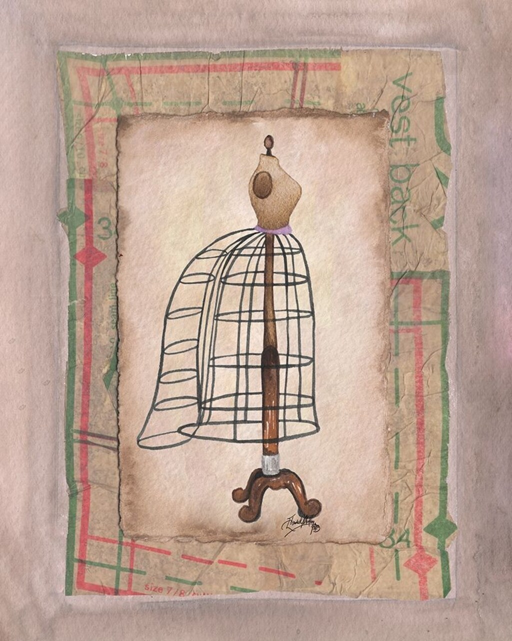 Dress Forms II Poster Print by Mary Beth Baker - Item # VARPDX13537